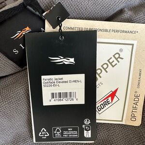 Sitka Gear Men's Fanatic Insulated Windbreaker Jacket - Gray